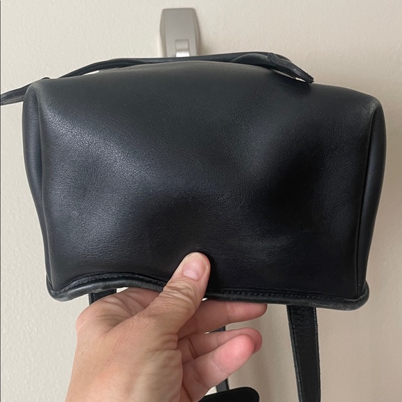 Coach Black Leather Mini Day Backpack - Picture 4 of 14